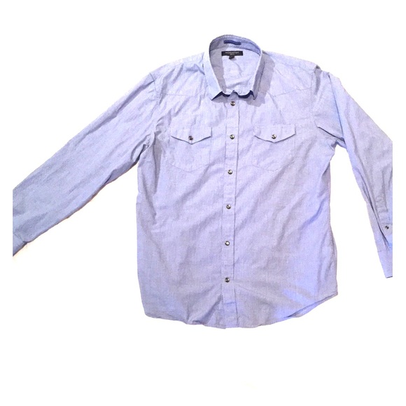 Banana Republic Other - Banana Republic Slim-Fit Snap Button Down Shirt Banana Republic Other - Banana Republic Slim-Fit Snap Button Down Shirt
